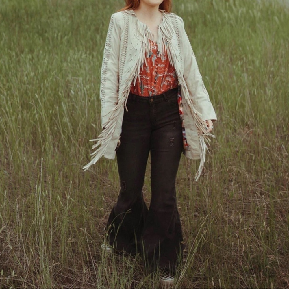 Home Folk Women's Blacksmith Bell Bottom Flare Jeans